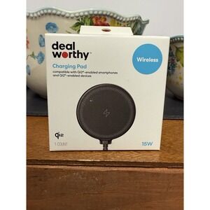 Deal Worthy 15W Fast Charge Wireless Charging Pad‎ for iPhones & Galaxy Phones